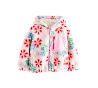 Next Veste en polaire bleu / rose / rose / blanc naturel, Taille 166