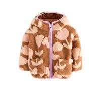 Next Veste en polaire cognac / prune / pêche, Taille 110