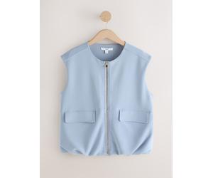 Next Veste sans manches moulante à ourlet boule