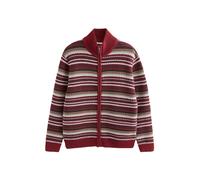 Next Vestes en maille gris / rouge / bourgogne / blanc naturel, Taille XS