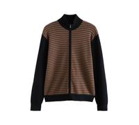 Next Vestes en maille marron / noir, Taille S