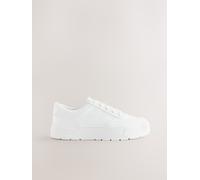 Next White Cleat Chunky Lace Up Trainers