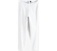 Next White Cropped Denim Jersey Leggings