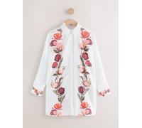 Next Chemisier mélange de couleurs / blanc, Taille XL