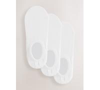 Next White Invisible Socks 3 Pack