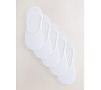 Next White Low Cut Invisible Socks 5 Pack