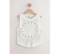 Next Tops en tricot blanc, Taille XS