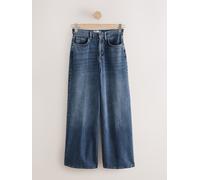 next Wide Smart Palazzo Jeans bleu FR 44 Short (EU 42 S)