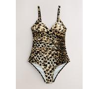 Next Maillot de bain beige / taupe / noir, Taille M