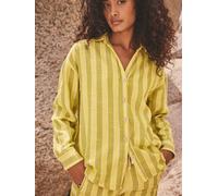 Next Yellow Long Sleeve Striped Shirt Yellow 12 P