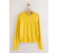 Next Yellow N. Premium 100% Cashmere Crew Neck Jumper