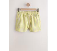 Next Yellow Stripe Drawstring Mini Shorts Yellow Stripe EU 40 Tall (UK 12 T)