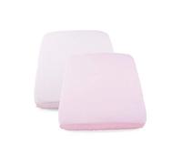 Next2me - Drap housse pour matelas de bébé - 2 pièces - Pois Pink