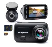 Nextbase® 222XR Caméra de tableau de bord de voiture avant et arrière | Mode stationnement 24h/24 et 7j/7 | HD 1080p 30 fps | Écran 2,5" | Caméra de voiture angle de vision 140° | Avec carte microSD