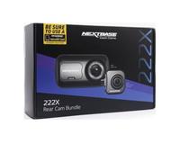 Nextbase 222X Dashcam Voiture Avant/arrière Full HD 1080p/30 fps, Grand-Angle 140°, caméra embarquées avec stationnement Intelligent, Compatible Filtre polarisant, détecteur de Mouvement G-Sensor