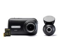 Pack complet caméra embarquée Next Base Dashcam 320X Noir et gris + Caméra arrière grand angle + CarteSD 32Go