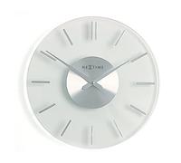 NeXtime 2632 Stripe Horloge Verre Blanc