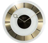neXtime 2790GO Retro Horloge Verre Or 31,0 x 31,0 x 3,6 cm