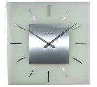 neXtime 3148 Stripe Square Radio Controlled Horloge Verre 40 x 40 x 5,5 cm