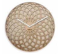 NeXtime 3149BE, AA, Beige, Blanc, Bois, Bois, 55 mm, 1,05 kg, 50 cm