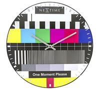 neXtime 3162.0 Testpage Dome Horloge Plastique Multicolore 35 x 35 x 5 cm