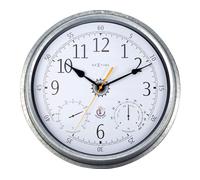 NeXtime - 4304GA - Horloge murale - 40,5cm - argenté - Tulipe