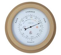 NeXtime Baromètre extérieur - Ø22CM - Métal - Marron Orchid