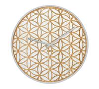 NeXtime Bella Mirror Horloge Murale 3194WI - Unisex - 50 cm - Quartz