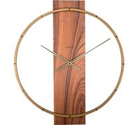 Nextime Carl Wanduhr Holz Braun - 58.2cm WD1680 (Taille unique) (Braun)
