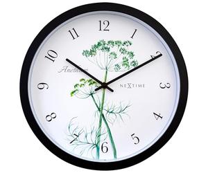 NeXtime Horloge extérieure étanche - 30,5 cm - Blanc - Anethium