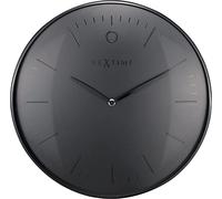 NeXtime - 3235ZW - Horloge Murale - 40cm - noir - Glamour