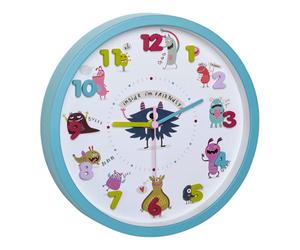 NeXtime Little Monster Horloge Murale 60.3051.20 - Unisex - 30 cm - Quartz