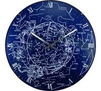 NeXtime NE-3165 Horloge murale Dia. 35 cm, bol en verre, 'Dôme de la Voie Lactée' G