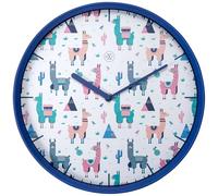 NeXtime nXt-Horloge Murale Ø 30 cm Plastique-Blanc-'Alpaga', 30cm
