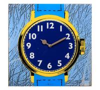 NeXtime Watch One Horloge murale Horloge de cuisine Horloge de bureau Horloge de salon Décoration verre