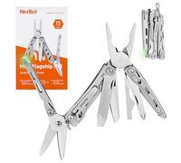NexTool F12 Mini Outil Multifonctions 13 en 1 pour Porte-Clés avec Ciseaux Dentelés, Lime et Verrouillage de Sécurité, Flagship EDC Amélioré en Acier pour Activités en Plein Air, Cadeau pour Homme
