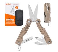 NexTool Mini Sailor Ciseaux 8 en 1 Multifonctions S0. Micro Outil Multifonction Ultra-Léger EDC pour Porte-Clés avec Coupe-Dents, Pince à Épiler, Idéal pour Camping et Randonnée