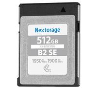 Nextorage CFexpress Type B 512Go, Carte mémoire Japonaise CF Express TypeB Card 512GB, Accessoires Photo et caméscopes pour appareils Photo Sony/Nikon/Canon/Fujifilm, B2SE NX-B2SE512G