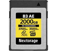 Nextorage Marque Japonaise CFexpress 4.0 TypeB Carte mémoire Vitesse de Lecture maximale 3700MB/s Vitesse d'écriture maximale 3500MB/s (2000GB)