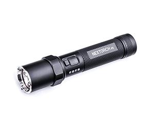 NEXTORCH Lampe de poche rechargeable P8, 1600 lm de haute luminosité
