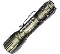 NEXTORCH TA30C MAX (CG) Lampe de poche tactique LED 3000 lm avec fonction tête stroboscopique et brise-nano en carbone Vert carbone