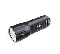 NEXTORCH TA31 - Lampe de poche tactique LED avec 10 000 lumens - Brise-verre nano céramique - Fonction tête stroboscopique