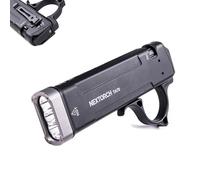 NEXTORCH TA70 Lampe torche tactique plate rechargeable super lumineuse, fine EDC 3500 lumens, rechargeable USB-C, étanche IP67, lampe de poche pour camping, course à pied, urgence et survie
