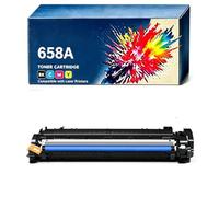 NexulKyi Remplacements de Cartouches de Toner compatibles avec la 658A: W2000A, W2001A, W2003A et W2002A, adaptés aux imprimantes M751dn et M751n