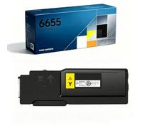 NexulKyi Replacement WorkCentre 6655 Toner Cartridge Compatible with WorkCentre 6655 WorkCentre 6655i Printer, up to 12,000 Pages, Vibrant Colors, Chip Included, High throughput ,Yellow