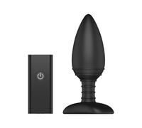 Nexus Plug anal Ace – Vibrant télécommandé rechargeable – Noir Taille M