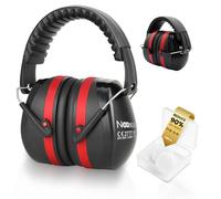 Nexus® Casque Anti-bruit pour Étudier 34dB | Casque Insonorisant Pliable Professionnel avec Bouchons | Idéal Concours, Autisme et Tir (FOLD) (FOLD)