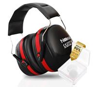 Nexus® Casque Anti-bruit pour Étudier 34dB | Casque Insonorisant Pliable Professionnel avec Bouchons | Idéal Concours, Autisme et Tir (FOLD) (LUX)