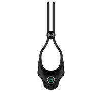 Nexus Forge - anneau pénien vibrant réglable (noir)