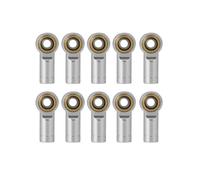 NexusDrive 10pcs métal M3 M4 Liaison Tie Tie à Bille de Billes Joints de Balle Compatible avec 1 10 modèles RC Cars Boats Airplanes Pièces de Bricolage Convient au châssis CC01(M3 Sliver)